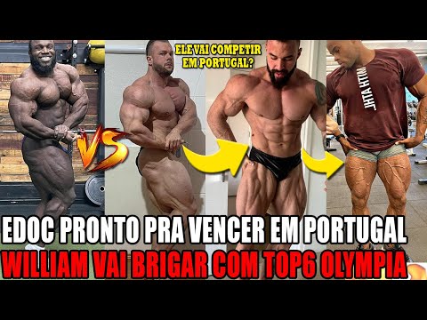 EDOC COM SHAPE PRA VENCER EM PORTUGAL +WILLIAM MARTINS VAI ENFRENTAR UM DOS MAIORES ATLETAS DO MUNDO