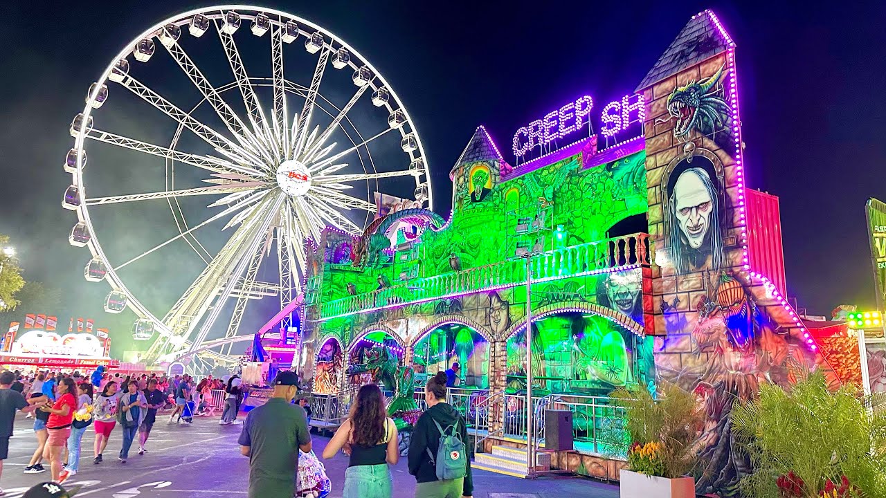 2024 OC FAIR NOW OPEN | Orange County Fair full walkthrough w/ food rides & games