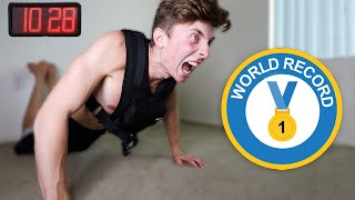 Most Pushups In 1 Hour Wearing 30lb Weighted Vest