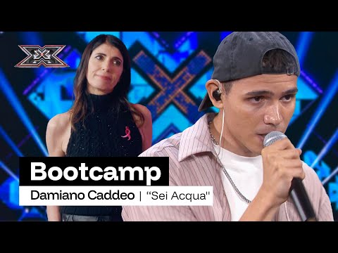 Damiano Caddeo canta “Sei acqua” di Venerus | X Factor 2025 Bootcamp 1