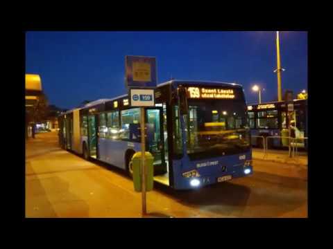159-es Busz. ARRIVA. Mercedes Benz Conecto G. (Cockpit View) Budapest. 2018.
