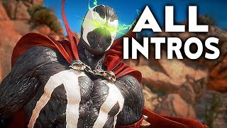 MORTAL KOMBAT 11 Spawn All Intros Dialogue Character Banter MK11