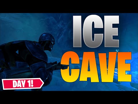 CLAIMING ICE CAVE Day 1! - ARK
