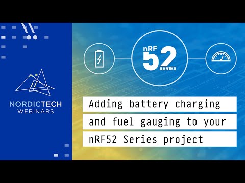 YouTube Video Thumbnail for Adding battery charging and fuel gauging to your nRF52 Series project