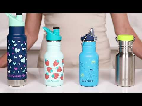 Thermal drinking bottle with sports lid - 355 ml - Hawaiian Ocean