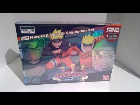 Naruto Boruto Card Game NB-01 - Chrono Clash System Unboxing and Gameplay Overview!