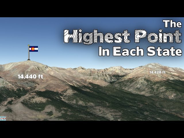 Exploring the Highest Points in Each State of the USA: A Comprehensive