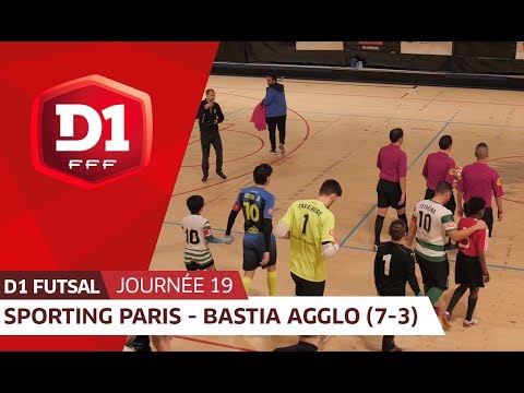 J19 : Sporting Paris - Bastia Agglo Futsal (7-3), le résumé