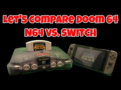 Doom 64 Comparison Nintendo 64 VS Switch