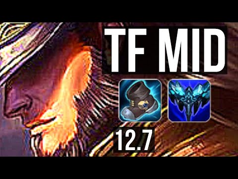 TWISTED FATE vs ORIANNA (MID) | Rank 5 TF, 5/1/3 | JP Grandmaster | 12.7