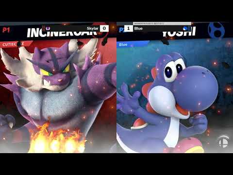 The Smash Lab 154 Winners Quarter Finals - Skylar (Incineroar) vs Blue (Yoshi)