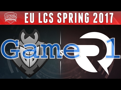 Highlights: EU LCS Spring 2017 - G2 vs OG Game 1 - *20/0 & 20k Gold Lead*