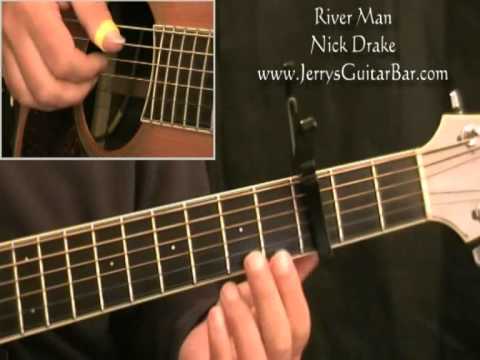 How To Play Nick Drake River Man (full lesson)