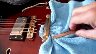 Cleaning Dust Under Your Strings