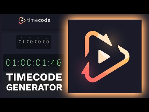 TimeCode Generator tutorial