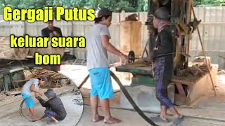 Download lagu Detik-detik gergaji selendang meletus atau putus ‼️‼️ mp3