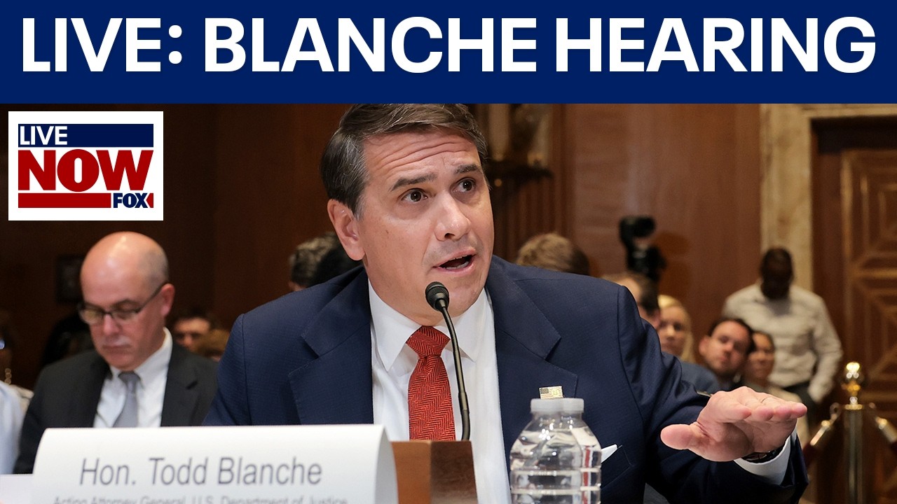 LIVE SOON: Todd Blanche nomination hearing to serve as US Attorney General