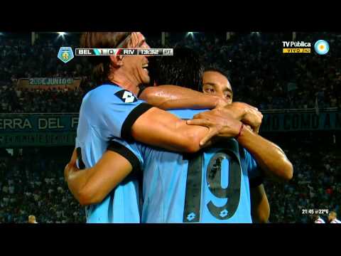 Gol de Velázquez. Belgrano 1 - River 0 | Torneo Final 2014 - Fecha 12