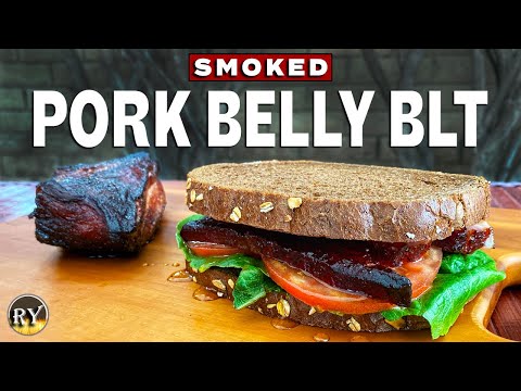 Smoked Pork Belly BLT - Smoked On The Pit Barrel Cooker