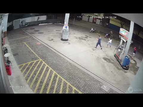 Deic de Aracruz prende suspeito roubar posto de combustível 