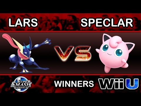 Super Smash Sundays 32 - Lars (Greninja) Vs. Speclar (Jigglypuff) Winners Side - Smash Wii U