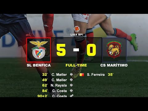 Liga BPI • Résumé • SL BENFICA 5-0 CS MARÍTIMO • J5