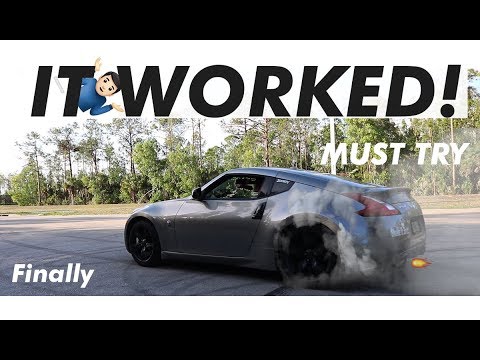 How to do a BURNOUT In your 370z/350z! | NO TUNE NEEDED
