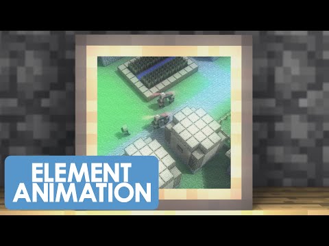 Element Animation - Shorts in Minecraft - BLOCK COPS 3D #shorts