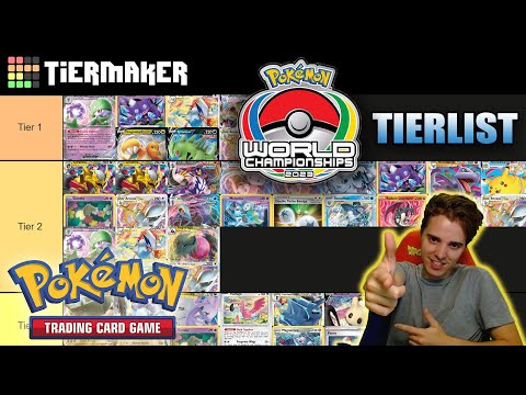 Pokemon TCG Worlds 2023 Updated Tierlist - Paldea Evolved Format