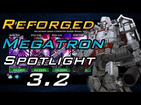 Reforged Megatron Spotlight - Master 3.2 - Transformers: Forged to Fight