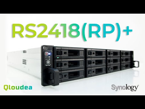 Servidor de Almacenamiento para Empresas - Synology RS2418RP+