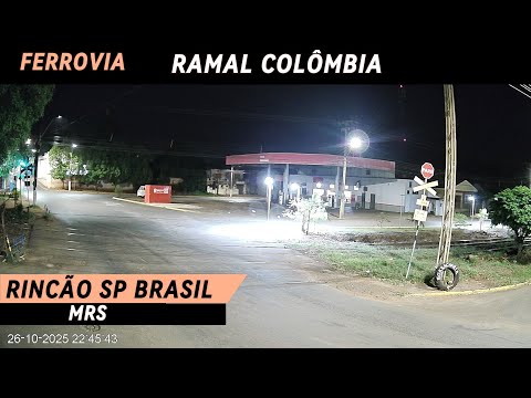 TREM AO VIVO RINCÃO SP BRASIL