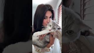 White Hand Embroidered Chiffon Anarkali - Video 1