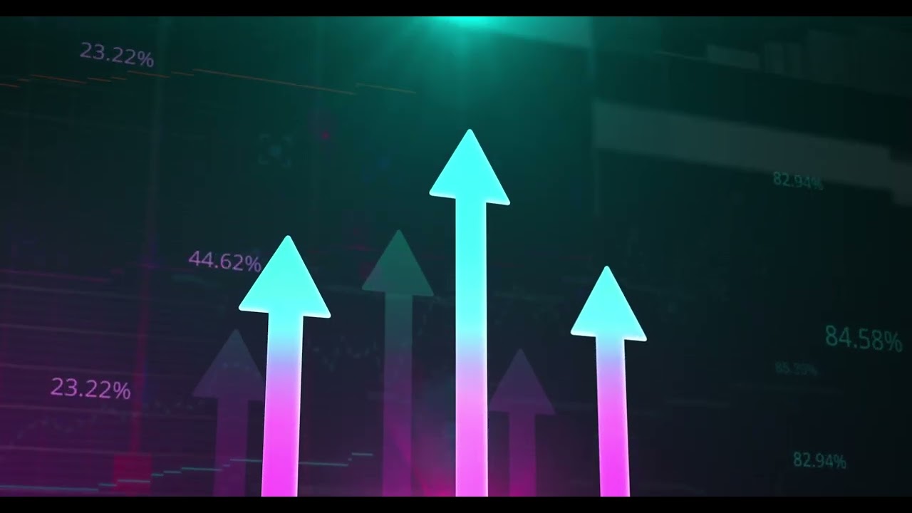 FREE Stock Footage: RAPID GROWTH Graph Animation | Rising Chart B-Roll