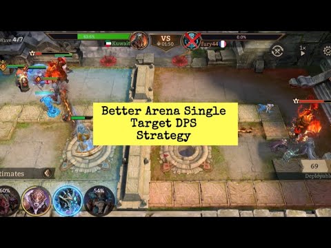Better Arena Single target DPS Strategy? | Watcher Of Realms