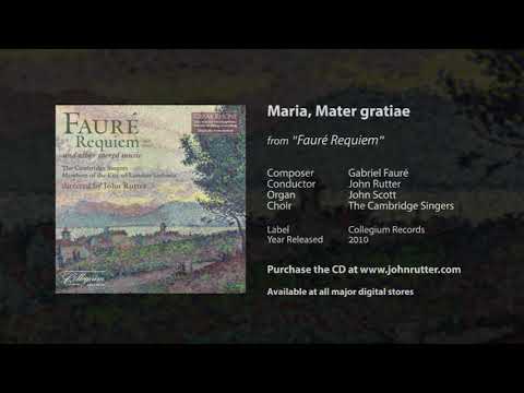 Video thumbnail for Maria, Mater gratiae