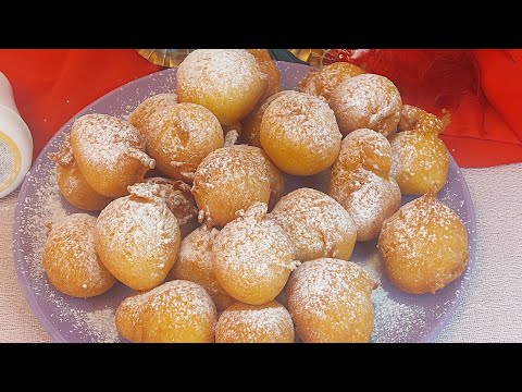 Frittelle di Carnevale pronte in 5 min | consigli per una perfetta cottura all'interno e NON unte