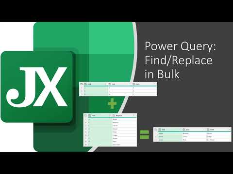 Bulk Find/Replace in Power Query Using List.Transform() and List.ReplaceMatchingItems()