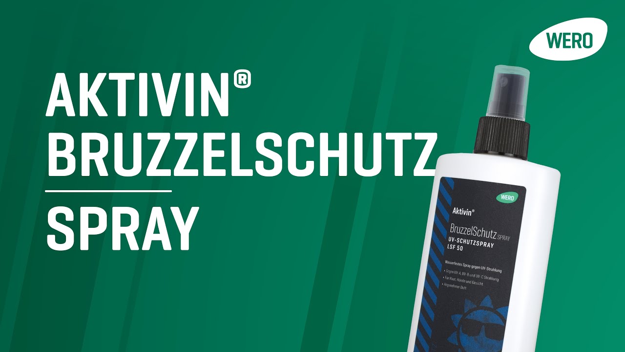 YouTube Video: Aktivin® BruzzelSchutz UV-Schutzspray, 200 ml