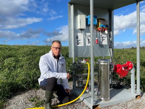 Rena vatten till bevattning