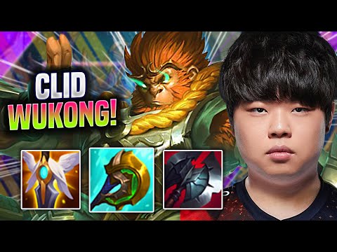 CLID EPIC GAME WITH WUKONG! - FPX Clid Plays Wukong Jungle vs Gragas! | Season 2022
