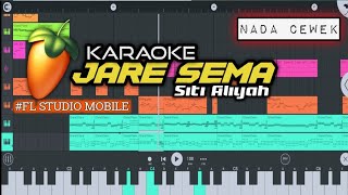 Download lagu JARE SEMA (Nada Cewek) -Siti Aliyah- KARAOKE mp3