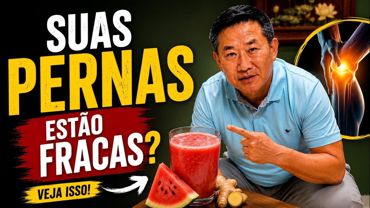 5 BEBIDAS QUE PODEM FORTALECER SUAS PERNAS | Peter Liu