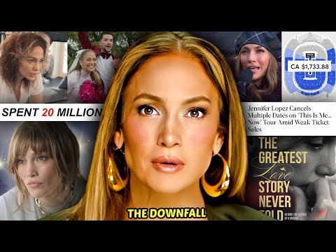 The downfall of Jennifer Lopez...(poor sales and cancelled tours)