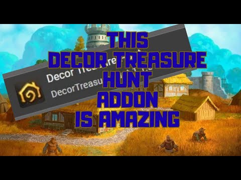 Decor treasure quest hunt addon INSANELY usefull in wow midnight