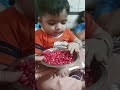 Baby Love Pomegranate Food Shortsvideo Shortsfeed Shorts