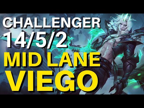 Viego MID vs Lucian - Challenger gameplay patch 11.2
