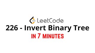 YouTube video '226 - Invert Binary Tree | Java [EASY]'