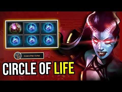 CIRCLE OF LIFE - 5x Linken's Sphere Queen of Pain 7.14 Dota 2 | Upside Down 109