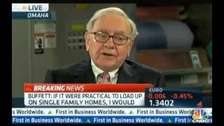 Warren Buffett   The Best Investment for Individuals Right Now
